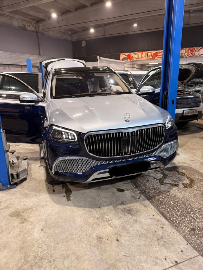 Mercedes-Benz GLS 600 Maybach Русификация и кодирование